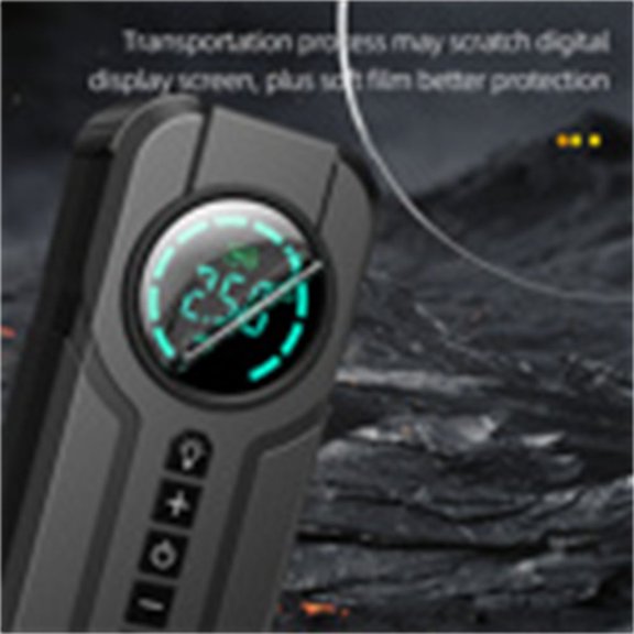 Portable 12V Wireless Car Tire Inflator Pump - Black ABS Body, Compact Size 23.5x17.5x8cm - Ideal for Cars, Motorcycles, Bikes & Inflatables - Emergency Tire Repair Tool