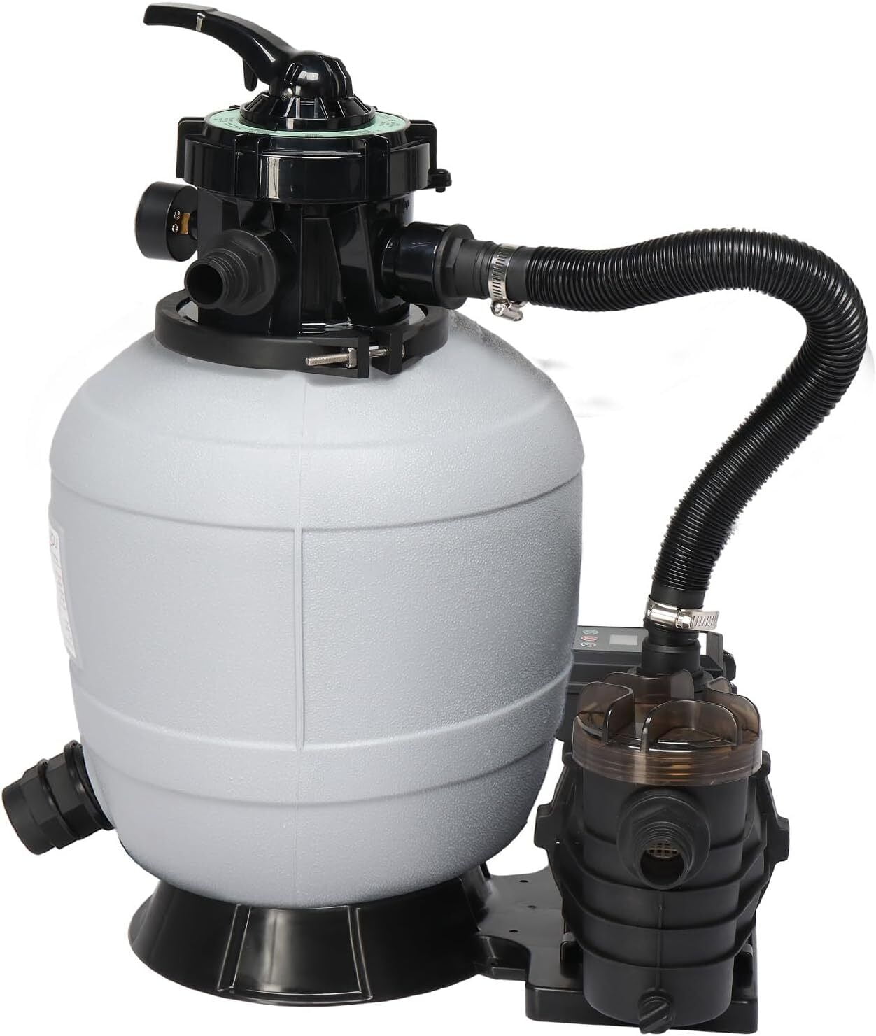 Portable 13" Sand Filter Above Ground + 3/4HP Pool Pump 3435GPH Flow