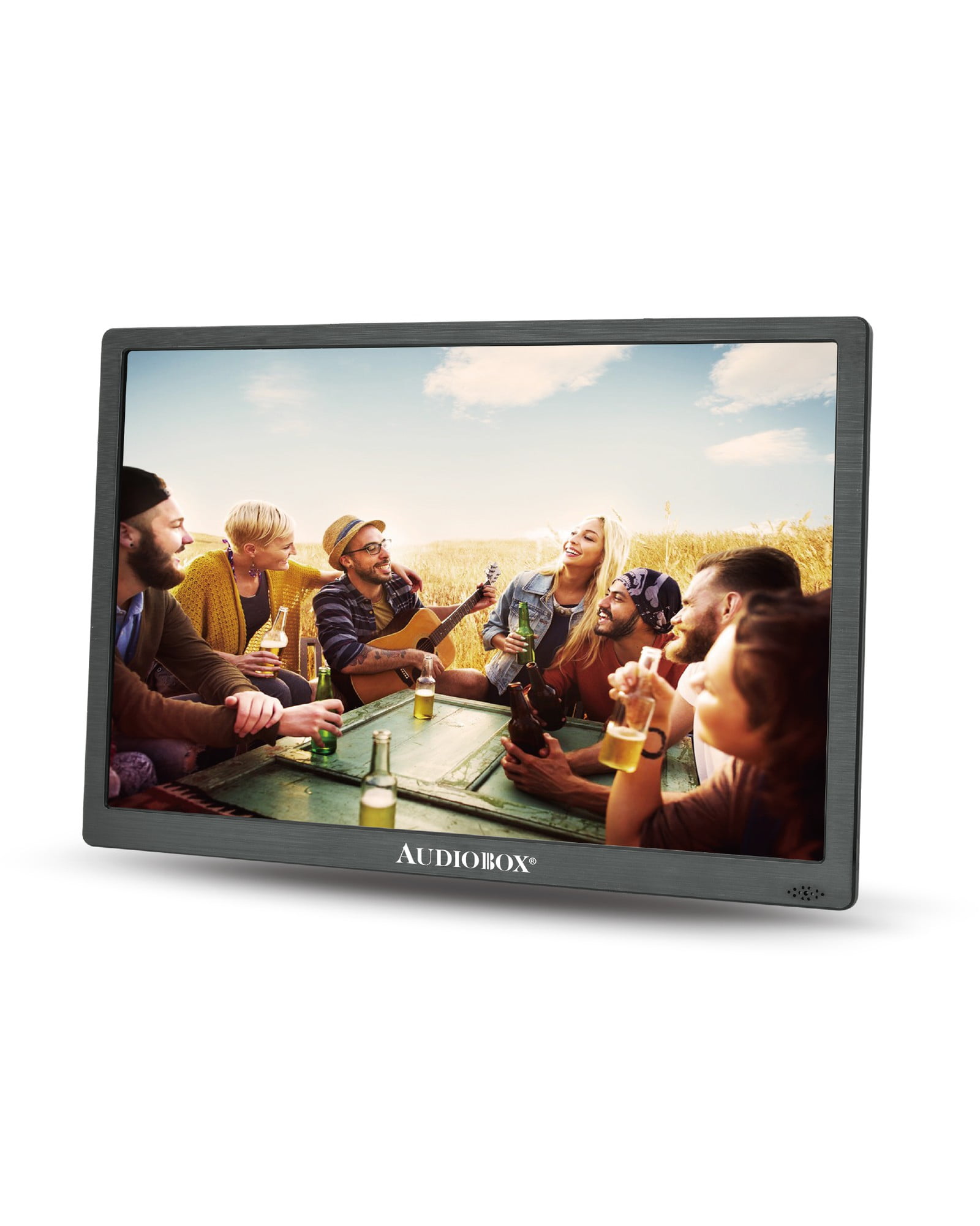 Audiobox 15-inch LCD TV with HDMI, 720p HD, Rechargeable Battery, Includes Remote Control, Car Charger, Antenna, and A/V Cable, Model TV-15