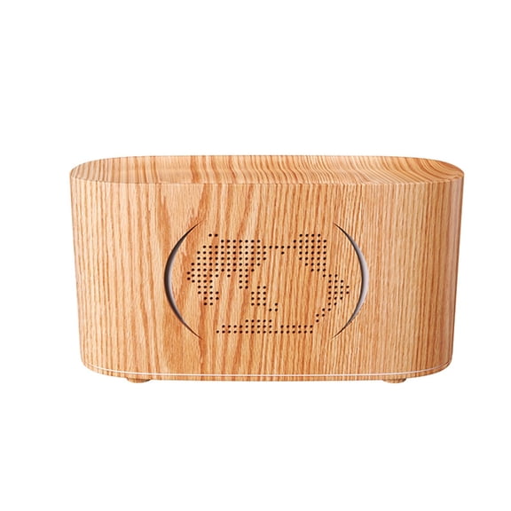 Portable 160ml Humidifier 7 Color LED Light Flame Shaped Essential Oil Diffuser