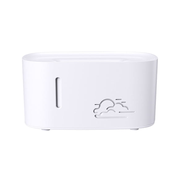 Portable 160ml Humidifier 7 Color LED Light Flame Shaped Essential Oil Diffuser