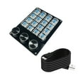 thumbnail image 1 of Portable 16Key Macro Keypad with Programmable Dials for Advanced Gaming Controls and Multimedia Management Keyboards, 1 of 8