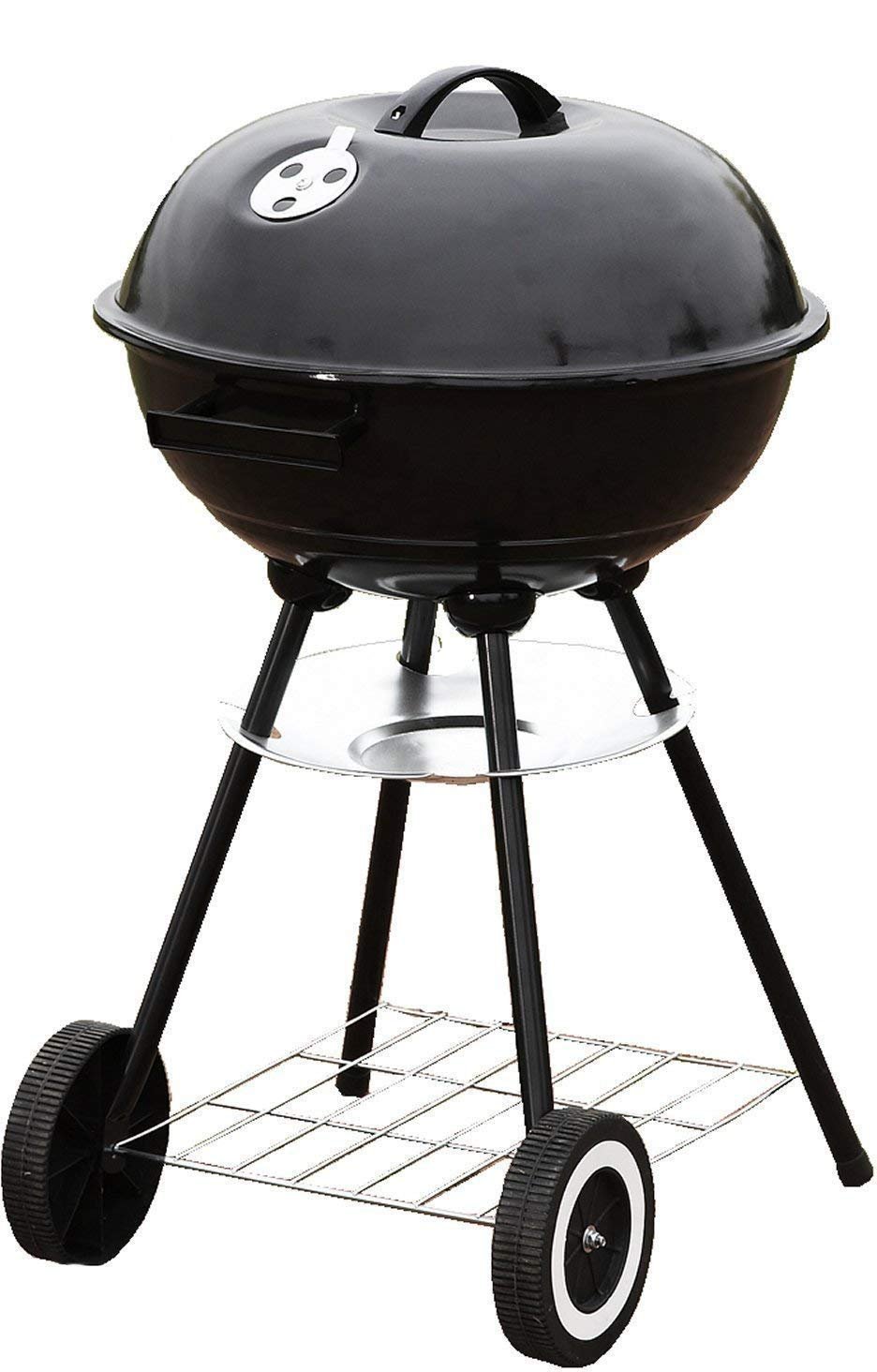 Portable 18" Charcoal Grill Outdoor Original BBQ Grill Backyard Cooking Stainless Steel 18 diameter cooking space cook steaks, burgers, Backyard & Tailgate - image 1 of 5