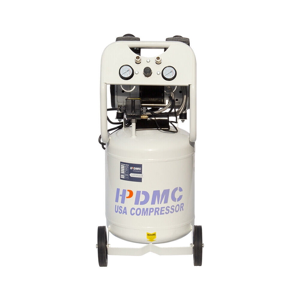 Portable 2 HP Oil Free Air Compressor 4.0 CFM@ 90 PSI Electric 11 ...
