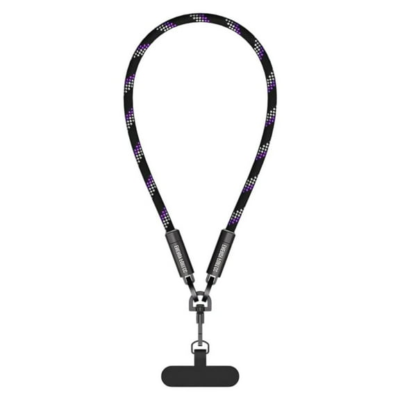 Portable 2 IN 1 Lanyard 240W Data Cable for Tablet Laptop Camera Braided Type C Fast Charging Cord Phone Lanyard Straps