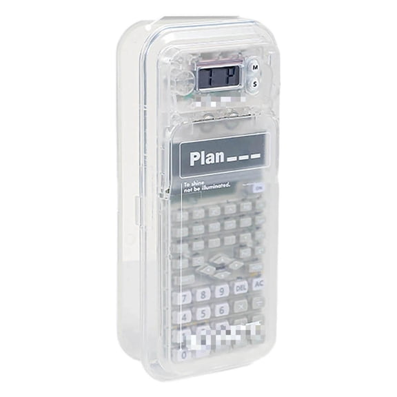 & Craft Stationery 2 In 1 Pencil And Calculator Function Portable For High School College Student Exam Use