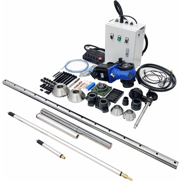 Portable 2-in-1 Line Boring Overlay Welding Machine Smart Type 2.2-11.8in Construction Machinery Repair Tool