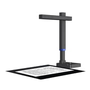 Portable 20MP Book Scanner, Flatten Curve Technology Capture PA3 Document Fast Scan For Office Library School ,Built-In Convenience