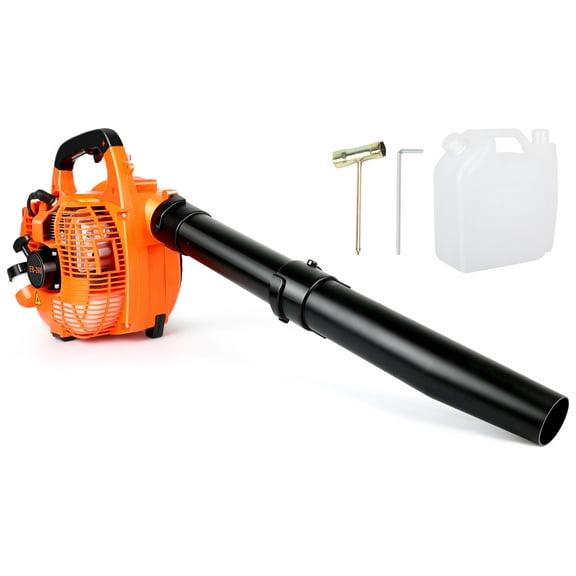 Portable 26cc Gas Handled Leaf Blower Powered 2-Cycle Engine Backpack for Outdoor, Garden