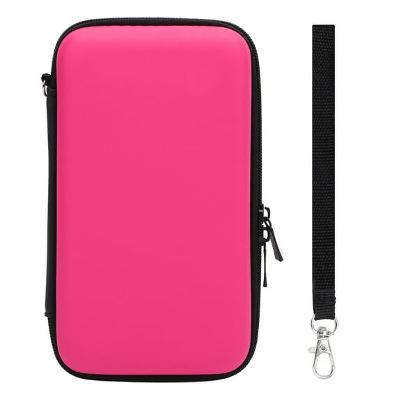 Portable 2DS XL/LL 3DS Case, Secure Hard Shell With Soft Interior 8 Game Cartridge Holder, Travel Ready