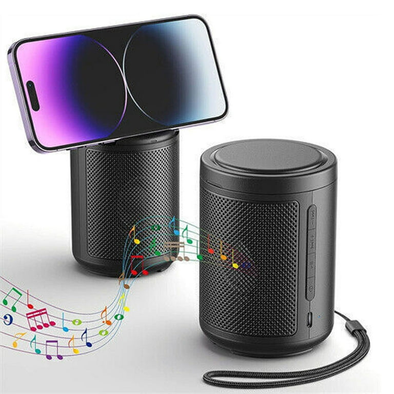 Portable 2in1 Wireless Bluetooth Speaker with Cell Phone Stand Stereo Loud Sound Bluetooth Speaker Walmart