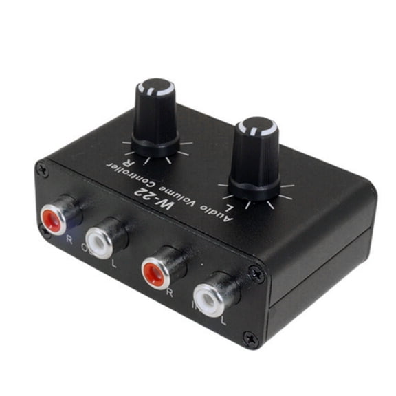 Portable 3.5mm Sound Volumes Control Box Mini Inline Volumes Adjuster Mini Sound Controller for Headphones & Speakers
