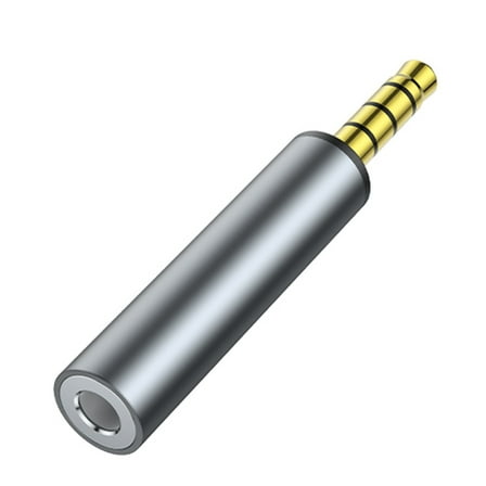 Portable 3.5mm Stereo AUX Adapter Male Female Connectors Connection Adapter