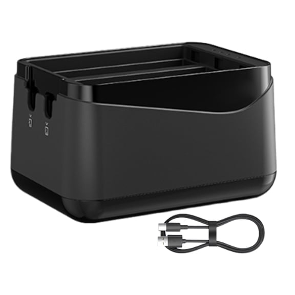 Portable 3 Slot Charging Station Storage Charging Box for X5 Camera