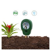 Portable 3 in 1 Soil Detector Double Needle Digital Soil Ph Hygrometer Fertility Tester for Gardening ,Lawn Monitor
