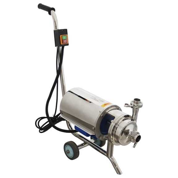 Portable 304 Food Grade Centrifugal Pump Sanitary Beverage Pump Beverage Liquid Transfer Machine