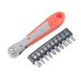 thumbnail image 1 of Portable 36 Tooth Ratchet Screwdriver Set Perfect For Small Space Operations, 1 of 13