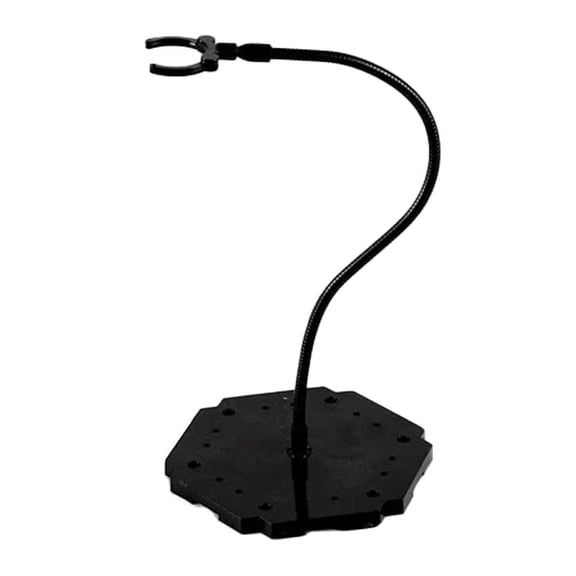 Portable 360 Adjustable Handheld Stand, Foldable Plastic Desktop Holder with Stable Bracket, Tool-Free Setup, Non-Slip Base, Black (111129cm)