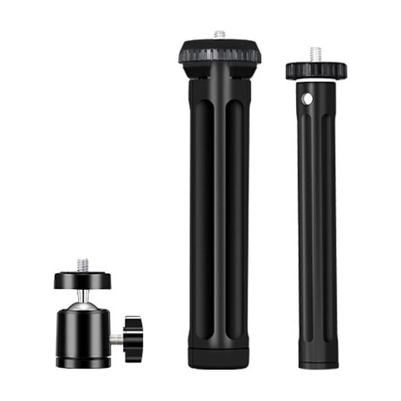 Portable 360 Degree Rotating PTZ Tripod Desktop Stand for Vlog and Live Streaming with Multiple Device Compatibility