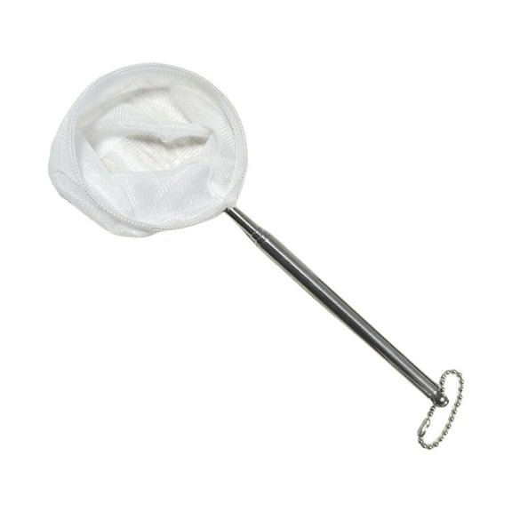 Portable 3D Mesh Fishing Net With Retractable Handle Comfortable Grip Landing Net For Anglers And Aquariums Enthusiasts