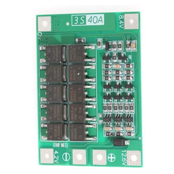 Portable 3S 40A Management Module Protective Board for Enhances Safety and Performances Green