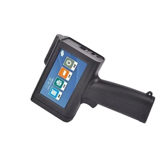 Portable 4.3 Inch Touch Screen Height 2-25.4 Mm 600dpi Handheld Inkjet Printer Suitable For Plastic/steel/carton/wood ,Crisp Output