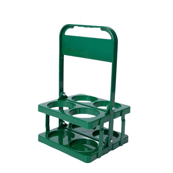 Portable 4 Bottle Beer Basket With Quick Fold Feature Beverage Holder Ideal For Picnics Camping And Family Gatherings
