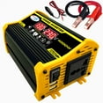 thumbnail image 1 of Portable 4000W Car Power Inverter: DC12V to AC110/220V Transformer - Modified SineWave Inverter with Dual USB, LED Display - Reliable Auto Inverter for On-the-Go Power Needs, 1 of 7