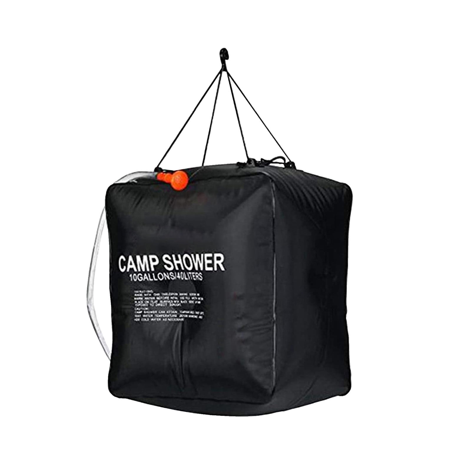 Portable 40L Solar Heated Camping Shower Outdoor Camp Hiking Water Bag