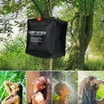 Portable 40L Solar Heated Camping Shower Outdoor Camp Hiking Water Bag