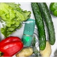 thumbnail image 1 of Portable 4400mah Capsule Shape Fruit & Vegetable Washing Machine, USB Rechargeable Fruit Cleaner Machine, Automatic Household Cleaning Machine Holiday Savings Gifts, 1 of 8