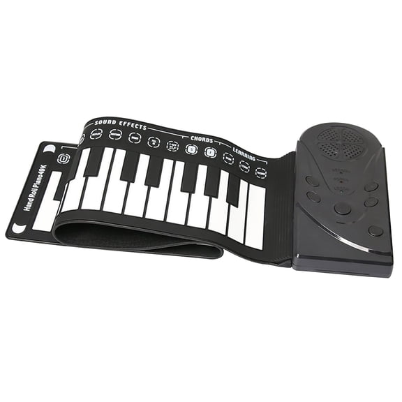 Portable 49 Keys Flexible Roll Up Piano Electronic Soft Keyboard Piano For Beginners With Speaker 2026