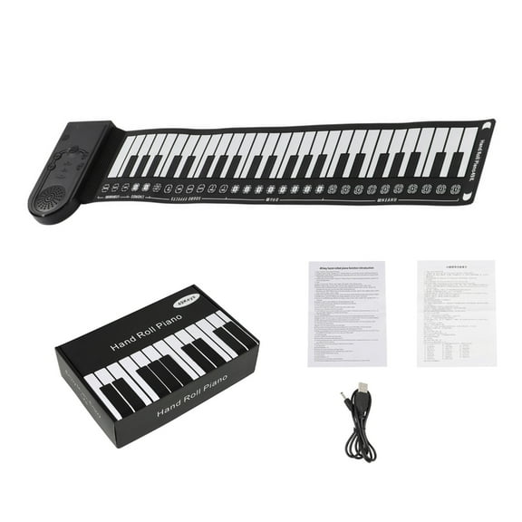 Portable 49 Piano Musical Instrument Foldable Portable Electronic Piano Keyboard for Beginners