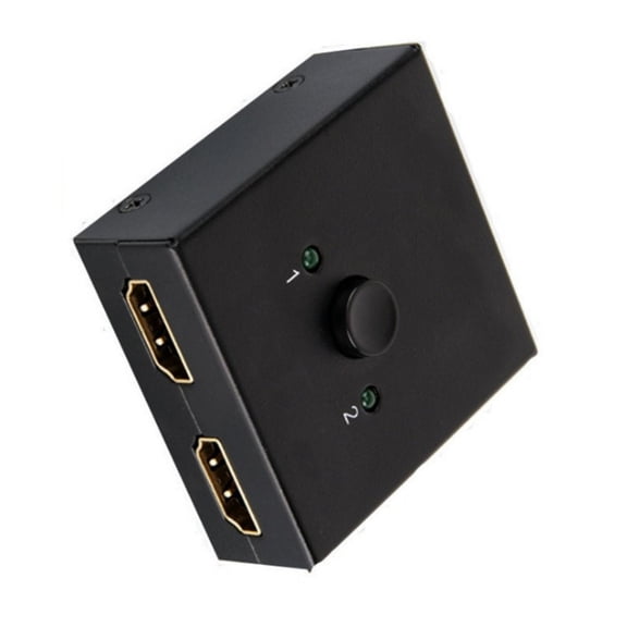 Portable 4K/ BiDirectional HDMIs Switcher HDMIs Splitter For Seamlessly Video Switching In Various Environment