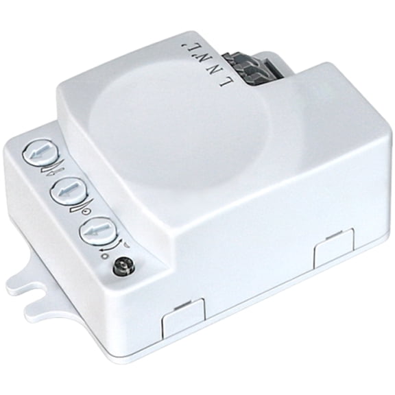 Portable 5.8GHz Microwave Sensors Switches Detection Ranges Adjustable Light Control For Residential Commercial Use