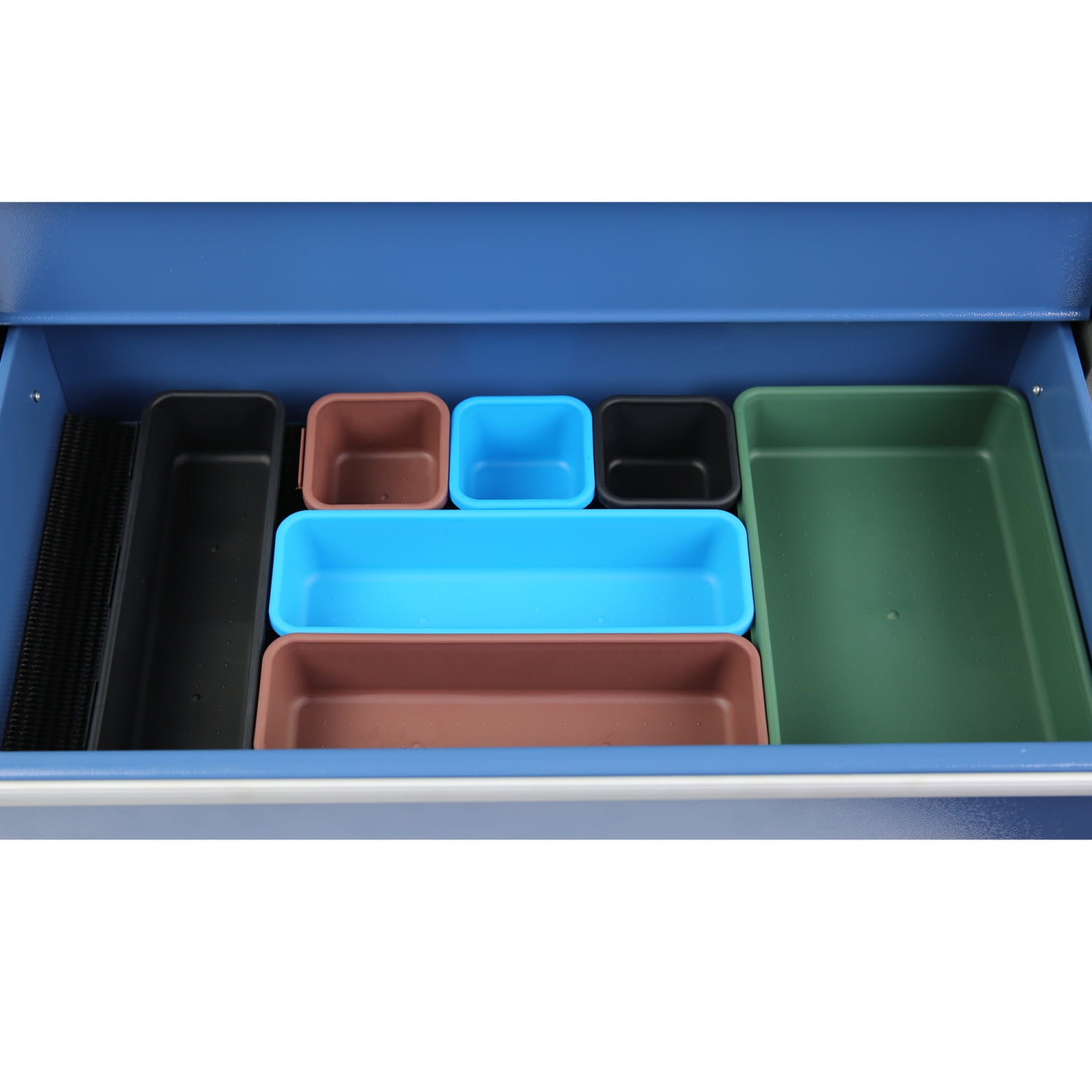 Portable 5Drawer Rolling Tool Chest with Wheels HeavyDuty Tool Chest