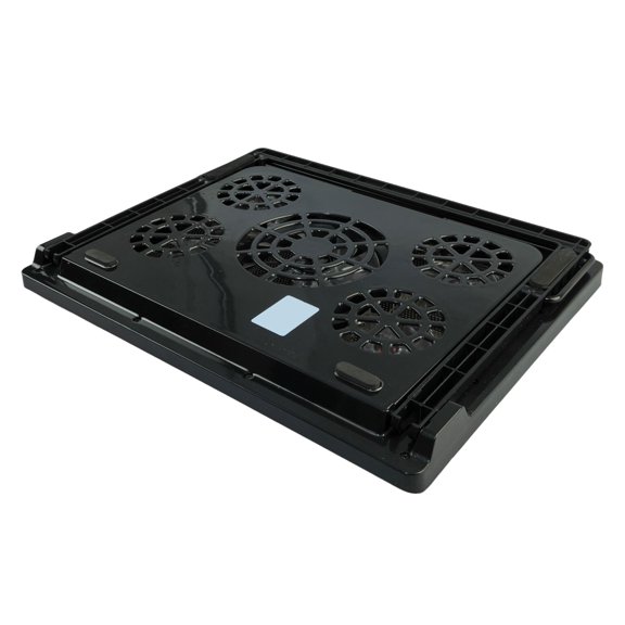 Portable 5 Fan Computer Cooling Pad With Variable Speeds Control For Laptop Heatsink Stand