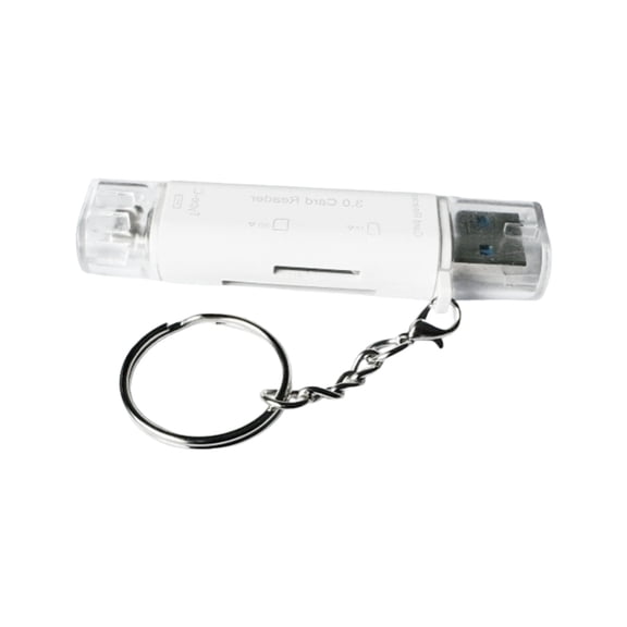 Portable 5 Slot Memory Card Reader Adapters with USB3.0 Type C Connectors for Fast Crosses Device File Sharing