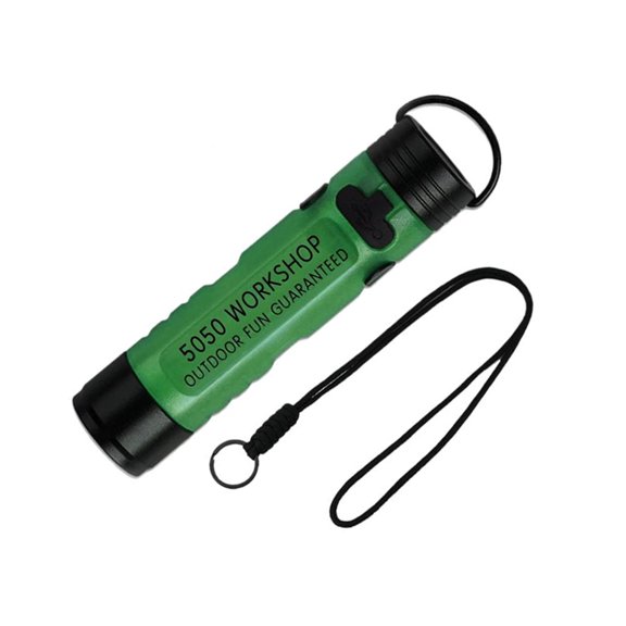 Portable 5050 LED Key Light Clip Small Flashlight USB C Rechargeable Flashlight for Camping Workshop Power Outages