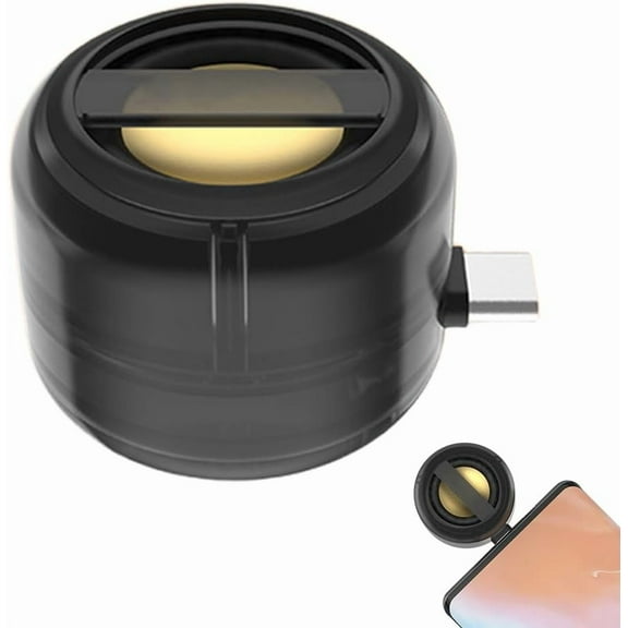 Portable 5X Plug & Play Speaker Amplifier, Type-C Mini Mobile Audio Booster for Phone Tablet