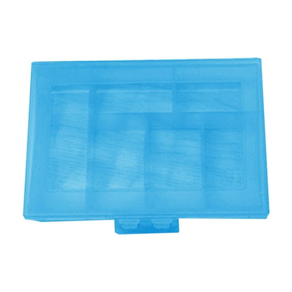 Portable 6-Compartment Travel VC Box, Large-Capacity Sports Supplement Box, Transparent VC Organizer, Easy-Open Lid Storage Container, Safe Odorless Supplement Holder, Fitness Office Organizer