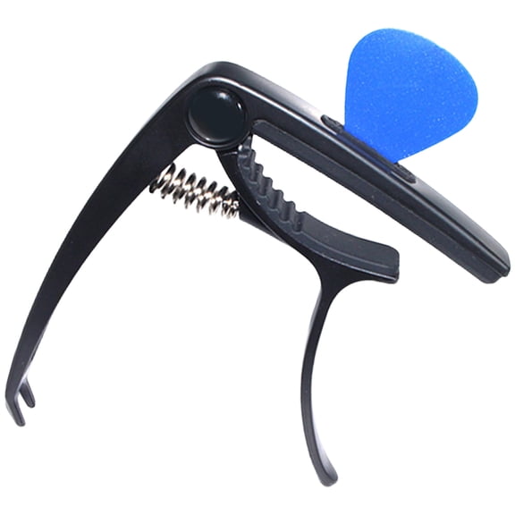 Portable 6-String Guitar Tunings Clamp Light Weight Quickly Release Capo for Guitars, Ukulele, Bass, Mandolin, Banjo
