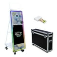 thumbnail image 1 of Portable 60inch Photo Booth Machine  with 32inch LCD Touch Screen Magic Mirror Selfie Machine APP Control with Flight Case for Events Party, 1 of 9