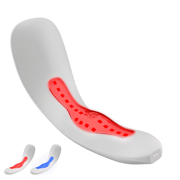 Portable 630nm+465nm LED Light Therapy Device, Rechargeable Red & Blue Light for At-Home Skin Care, Acne & Anti-Aging