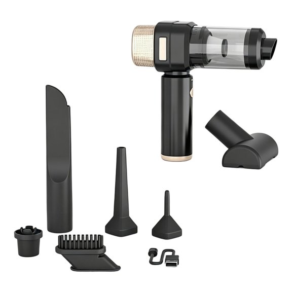 Portable 7.4V Handheld Vacuum with 50W Motor & Easy Clean Dustbin LED Display Vacuum Upgrades for Mess Cleanup