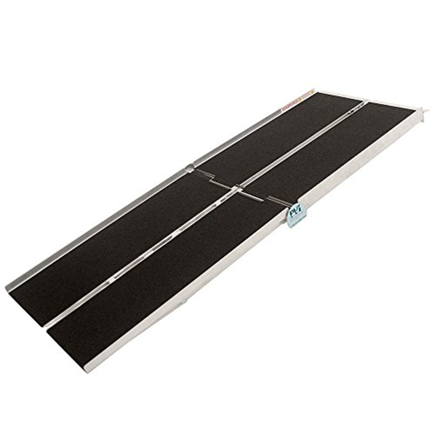Portable 7-Foot Aluminum Multifold Ramp with Anti-Slip Surface