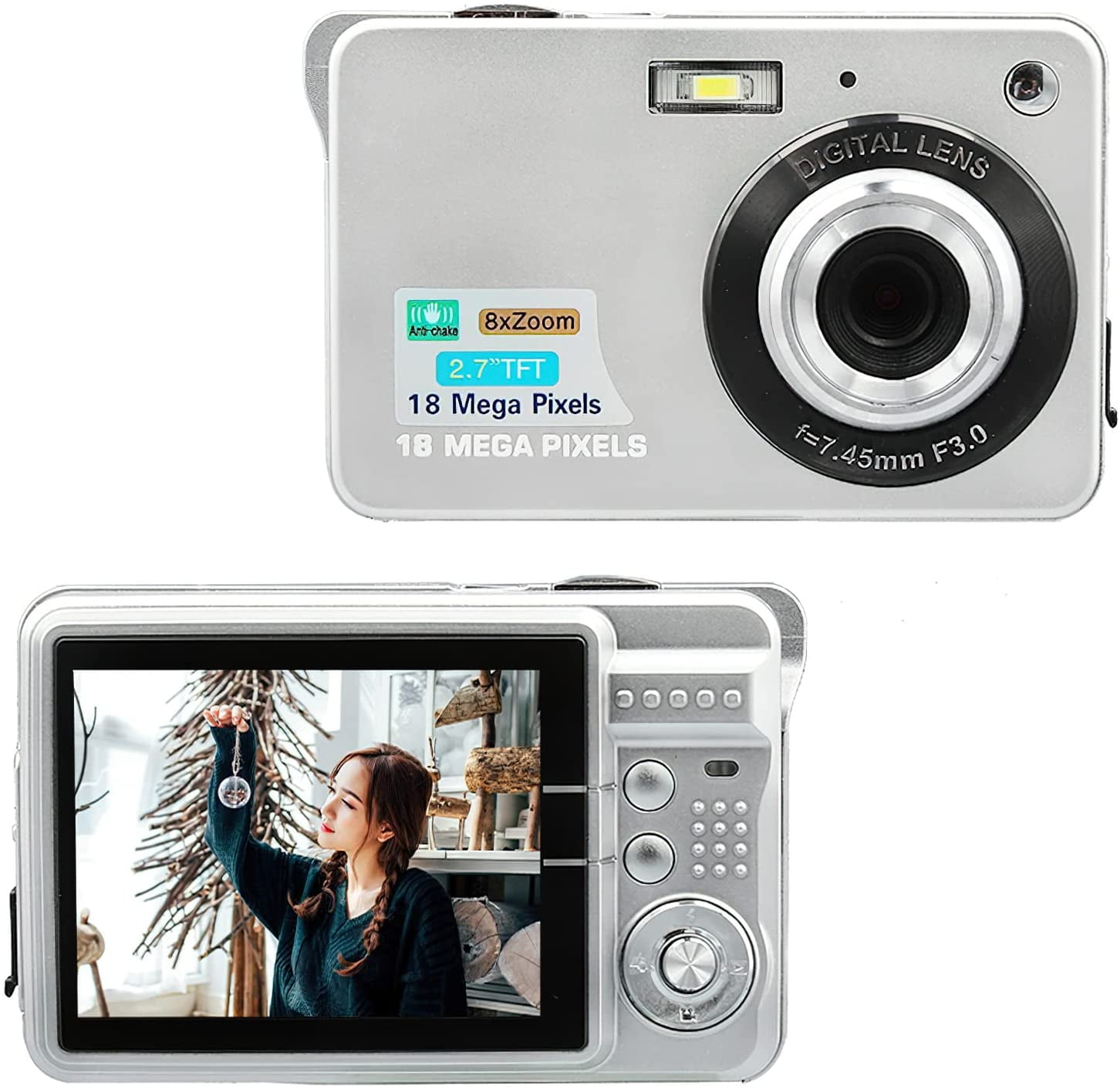 18.8X Optical Zoom Digital Cameras & Camcorders