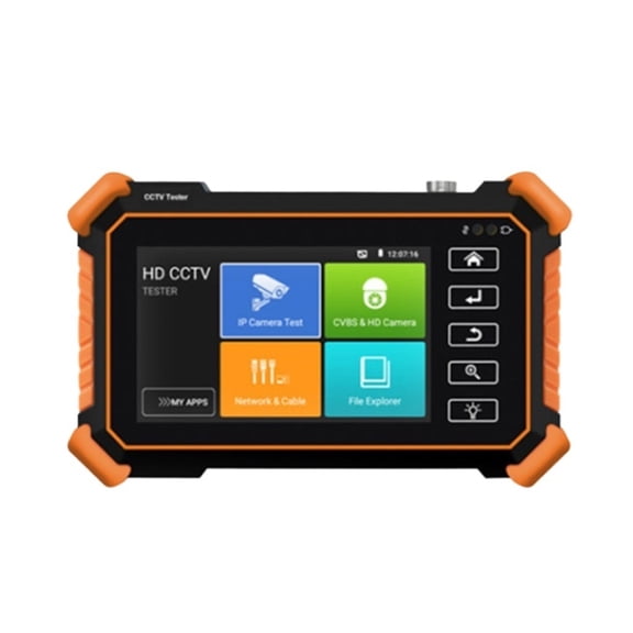 Portable 8K CCTV IPC Camera Tester Monitor H.265 IP Camera Tester 8MP AHD CVI TVI Analog CCTV Tester ,Full Features Tester