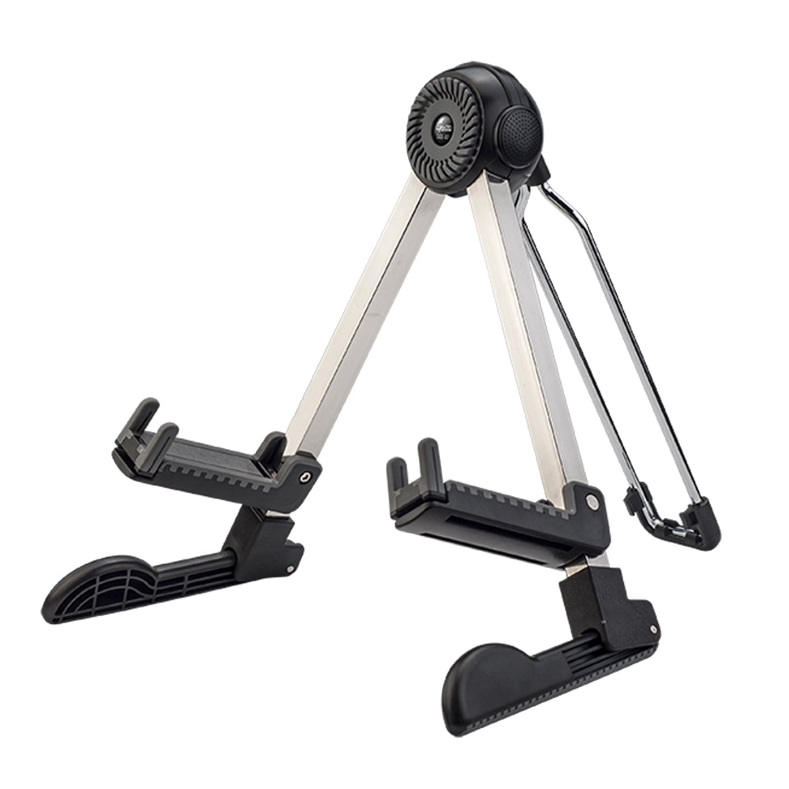 Portable A-Frame Acoustic Guitar Stand Guitar Floor Stand String Instrument Holder for Guitars, Bass, Ukulele