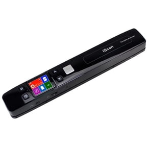 Portable A4 Handheld Document Scanner, 1050DPI High Speed Photo Scanner with WiFi LCD Display, JPG PDF Save for School Business (SD Card Not Included)
